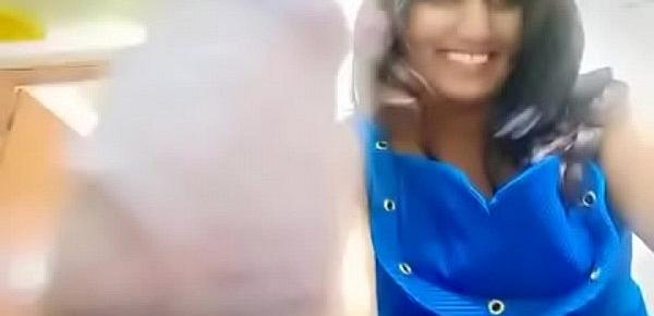  Swathi naidu playing with dick